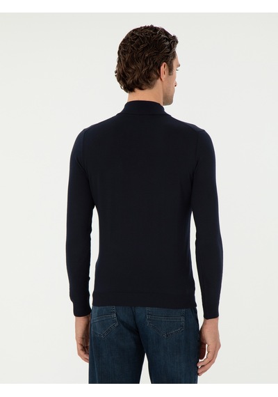 Cacharel Lacivert Regular Fit Basic Kazak