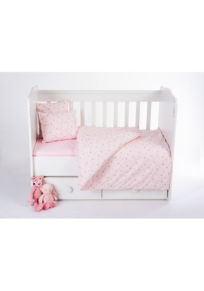 Patalena Home Pamuk 7 Parça Bebek Nevresim Takımı 100x150 Cm