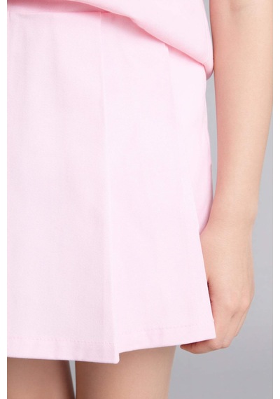 Defacto Gabardin Etek Kız Çocuk E2648a826sppn86 Pembe-pn86