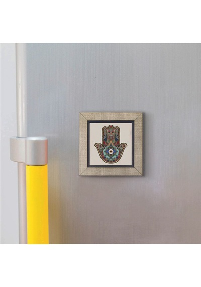 Fatıma Nın Eli Baskılı Mdf Magnet 7x7 104