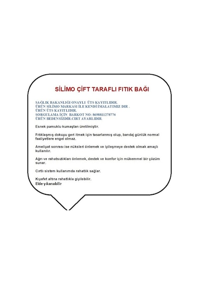 Başarı Ortopedi Çiftli Kasık Bağı Fıtık Korsesi