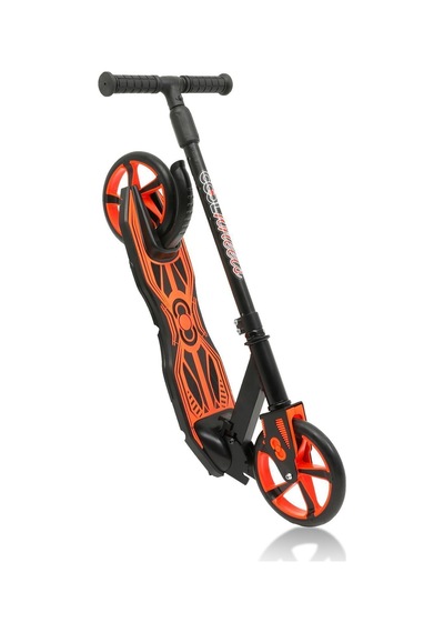 12 Yaş Ve Üzeri Katlanabilir Turuncu Scooter Turuncu