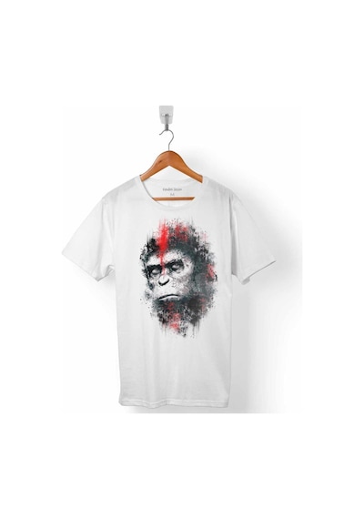 Maymunlar Cehennemi Caesar Evrim Evolutıon Maymun War Planet Apes Erkek Tişört 001