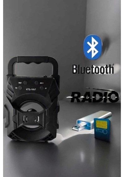 Buğz Işıklı Bluetooth Hoparlör Müzik Ve Renkli Işık Taşınabiilir
