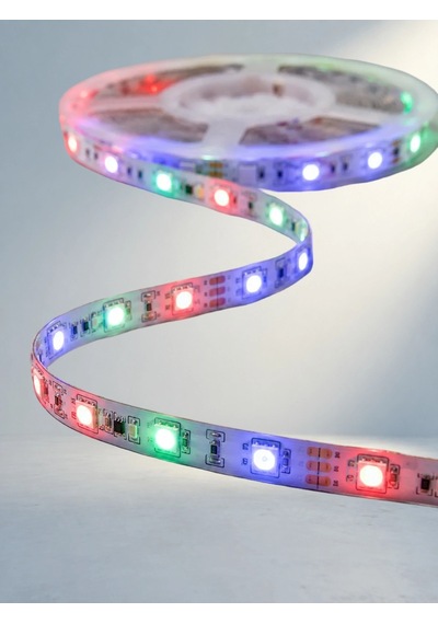 Kumandalı Rgb Şerit Led 5 Metre 12v Dekoratif