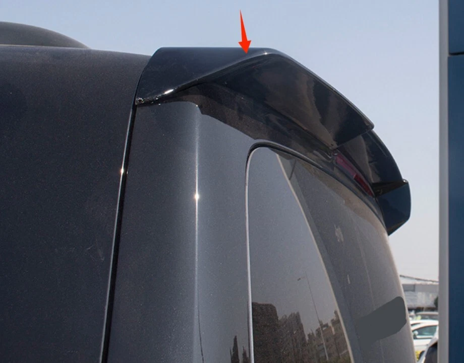 Mercedes W447 2015 2024 Spoiler Parlak Siyah Abs Siyah Boyalı