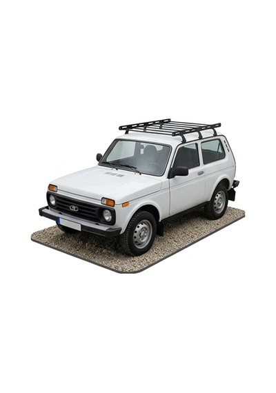 Oluklu Tavan Sepeti Lada Niva Sedan Uyumlu 6 Ayaklı Bagaj Sepeti 1977-2010