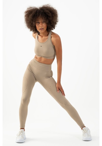 Maraton Active Slimfit Kadın Koşu Açık Vizon Tayt 812118-açık Vizon