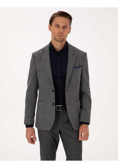 Pierre Cardin Erkek Füme Ceket 50317640-vr058 Füme