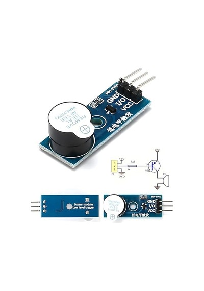 Mini Aktif Buzzer Zil Ses Kartı