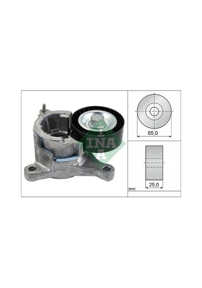 V Kayış Gergi Rulmanı - Fiat Scudo, Ulysse - Schaeffler-ına-534002210
