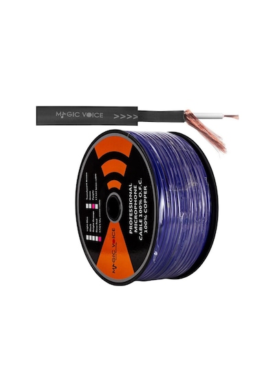 Magicvoice Mi Krofon Kablosu Mono 1. Kali Te 100 Metre Mor