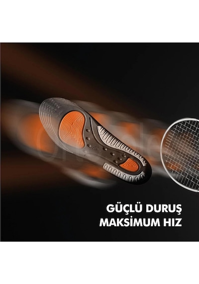 Ortosole Ark Ve Jel Destekli Ortopedik Erkek Spor Tabanlığı 203-mm Standart