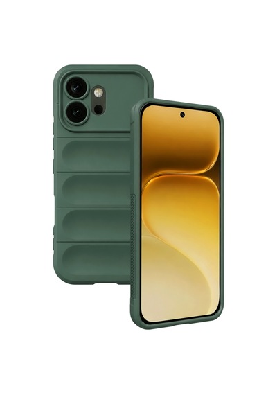 Newface - 100 - Huawei Honor 600 Optimum Silikon - - Spt-gld - Koyu Yeşil