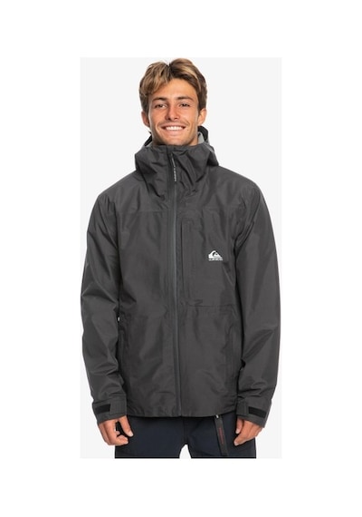 Quiksilver Over Cast Gore Tex Jk Erkek Mont Siyah