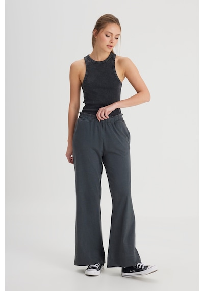 Wrangler Loose Fit Rahat Kesim Yüksek Bel Geniş Paça %100 Pamuk Antrasit Sweatpant Eşofman W241602003 Antrasit Wrangler Loose Fit Rahat Kesim Yüksek Bel Geniş Paça %100 Pamuk Antrasit Sweatpant Eşofman W241602003 Antrasit