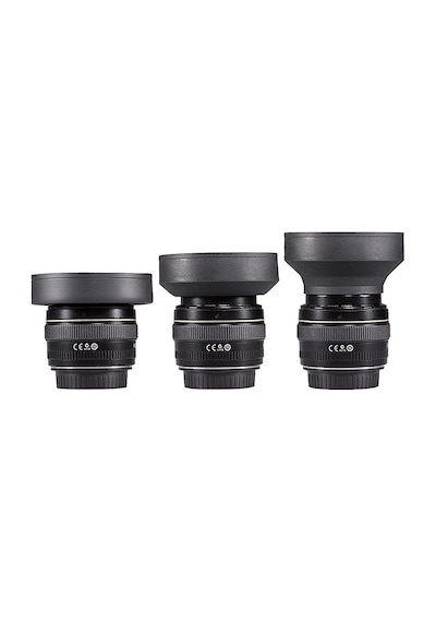 67 MM Üç Kademeli Kauçuk Lens Hood (Parasoley) 67 MM Üç Kademeli Kauçuk Lens Hood (Parasoley)