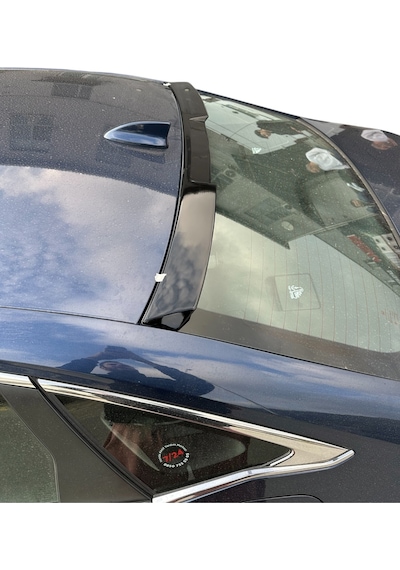 Honda Civic 2022 Fe1 Cam Üstü Spoiler Rs Yarasa Model Pianoblack Boyalı İthal Abs Plastik