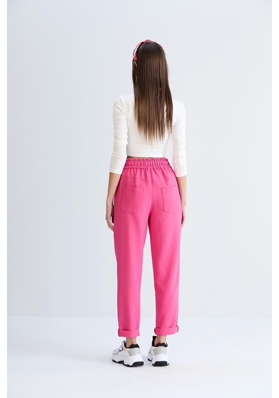 Sortie Collection Neva Model Pantolon Fuşya-fuşya Fuşya
