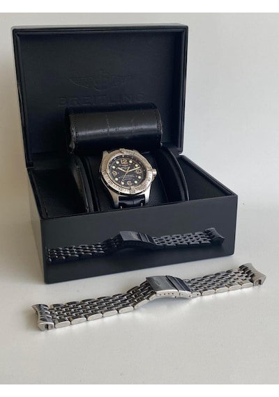 Breitling Superocean 44mm Deri Kordon Erkek Kol Saati A17390 2. E