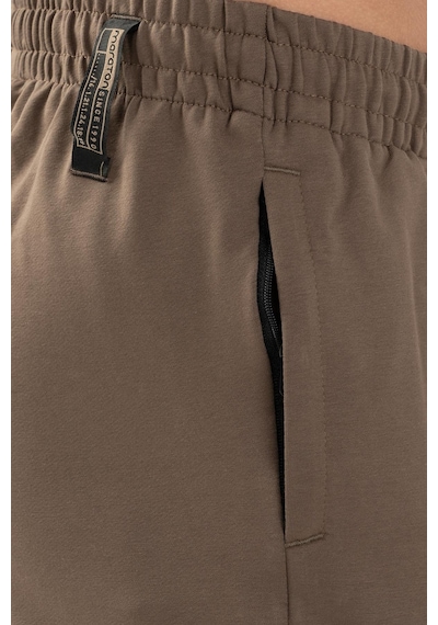 Maraton Sportswear Comfort Erkek Ribana Paça Basic Kakao Eşofman Altı 21625-kakao Kahverengi