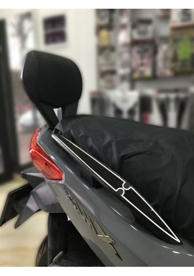 Kuyruk Koruyucu Pad, Siyah Beyaz Renk, Yamaha Xmax 250 İçin