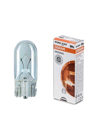 Osram 24V Dipsiz Ampul T10 3W N11.4849