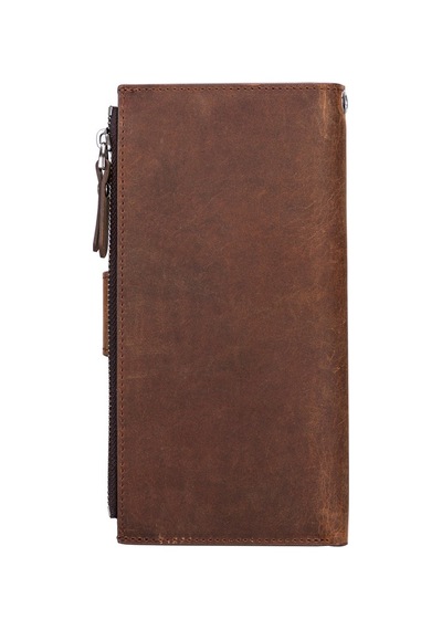 Lozan Strap 6.5 İnch Uyumlu Deri Kartlıklı Kılıf G2 Kahve