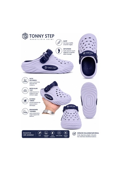 Tonny Step Dubai 10 Hafif Rahat Ortopedik Plaj Hastane Günlük Terlik Buz