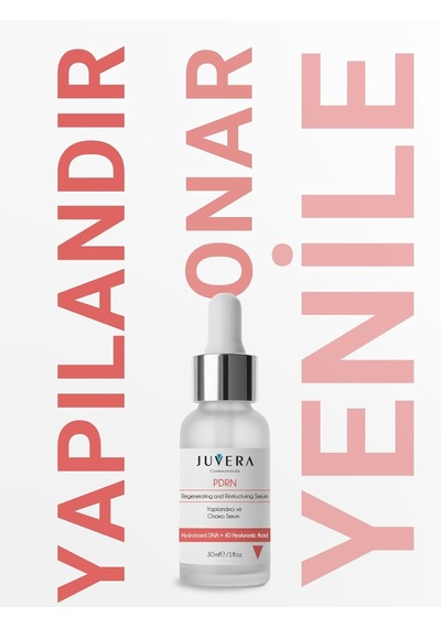 Juvera Pdrn Ve 4d Hyaluronik Asit İçeren Kırışıklık Karışıtı Cilt Yenileyici Serum 30ml