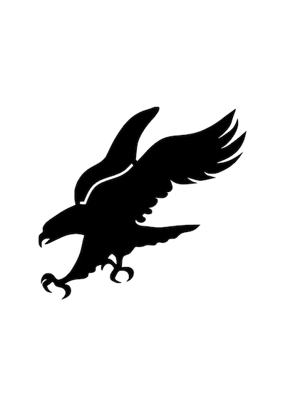 Avlanan Kartal - Araç, Oto, Laptop, Duvar Uyumlu Kaliteli Kaliteli Sticker 10 9 Cm