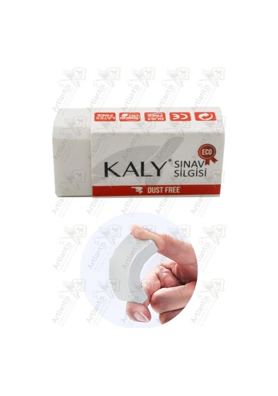 Sınav Silgisi Beyaz Silgi Orta Boy 2 Adet Silka Kaly Yumuşak Sınav Silgisi Ufalanmayan Okul Büro