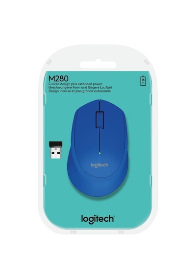 Logitech M280 USB Nano Alıcılı 1000 DPI Kablosuz Optik Mouse