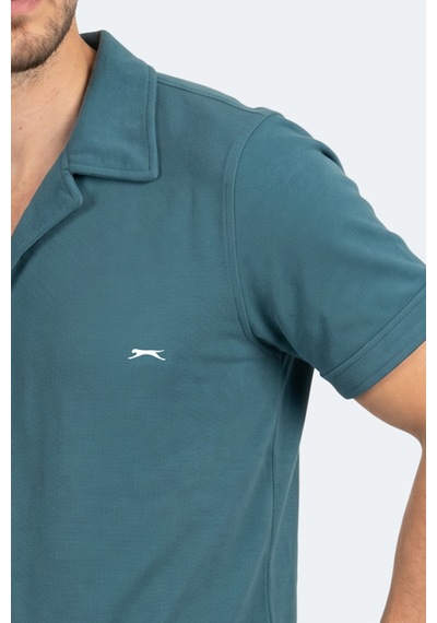 Slazenger Katelın Erkek Petrol Gömlek