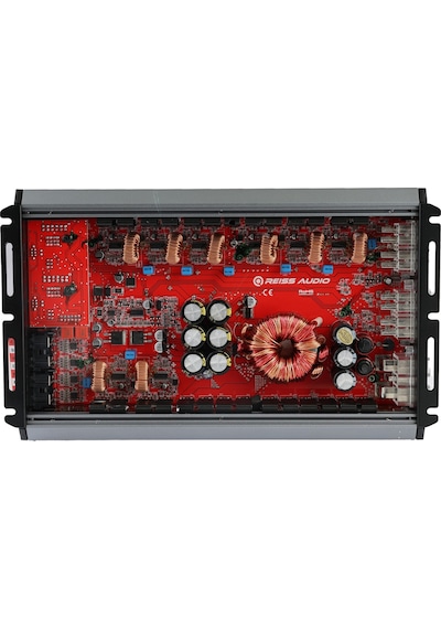 Reiss Audio Rs-q150.8d 8 Kanal Profesyonel Oto Amfi 4 Ohm 150x8w Rms 4 Ohm Köprüleme 4x450w Rms