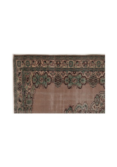 El Dokuması Vintage Yün-pamuk Naturel Halı 7769 175 X 280 Cm Çok Renkli