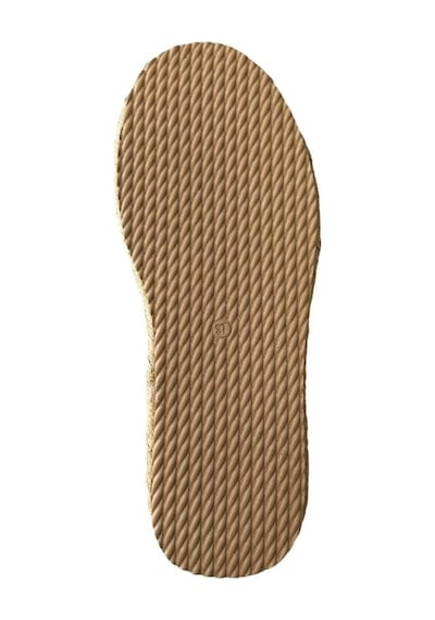 Unisex El Yapımı Triko Espadril Kum-kum Kum