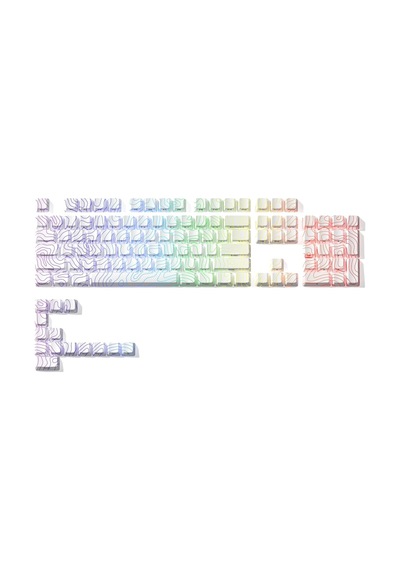 Xvx Topographic Keycaps Tuş Takımı Seti