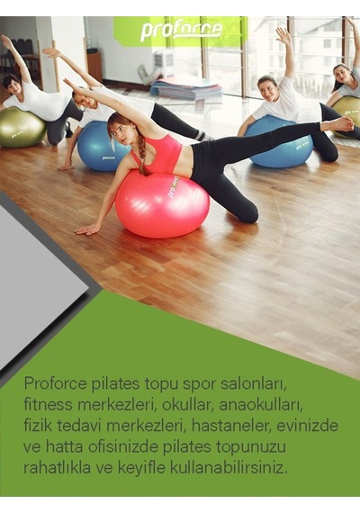 Pilates Topu 65 Cm 1100 Gr
