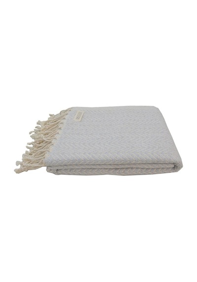 2'li Set Peştemal Plaj Havlusu , %100 Pamuk , Xxl 100x180cm, Marmaris, Gri Mor