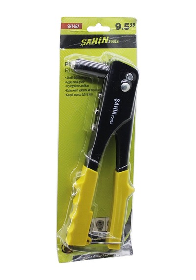 Şahin Tools Şht-162 9.5" Perçin Tabanca Makinesi 4 Boy Uç