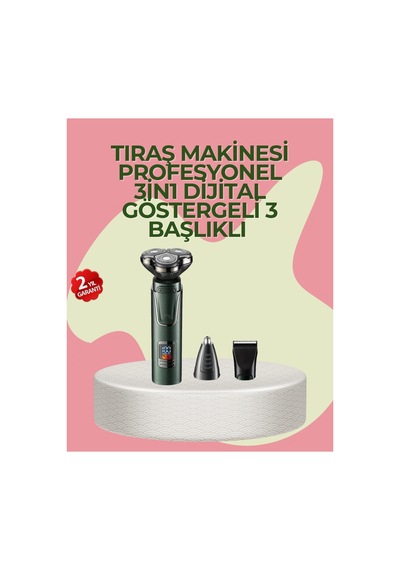 Başlıklı Şarjlı Tıraş Ve Bakım Cihazı Renk