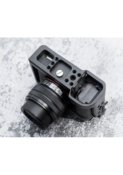Ayex C24 Cage, Kamera Kafesi Sony A7C Uyumlu (Sony Alpha 7C, ILCE