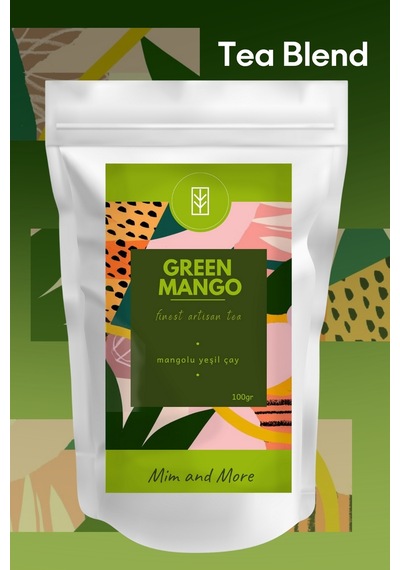Green Mango Tea - Mangolu Yeşil Çay, 100 Gr