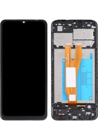 Samsung Uyumlu Galaxy Sm-a045 A04 Ekran Lcd Full Çıtalı