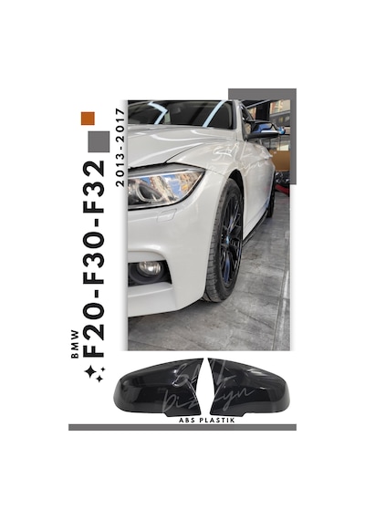 BMW F20-F30-F32 Batman-Yarasa Ayna Kapağı (Plastik)