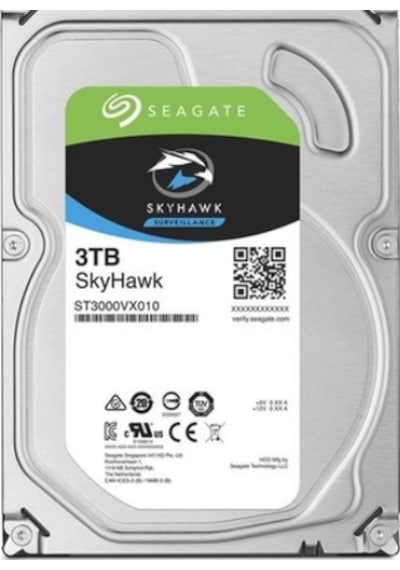 Seagate SkyHawk ST3000VX009 3.5" 3 TB 5400 RPM 256 MB SATA 3 HDD