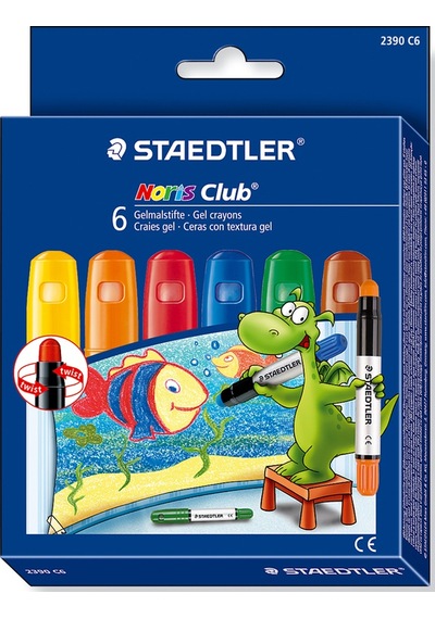 Staedtler Jel Pastel Boya Noris Club Klasik 6 Renk