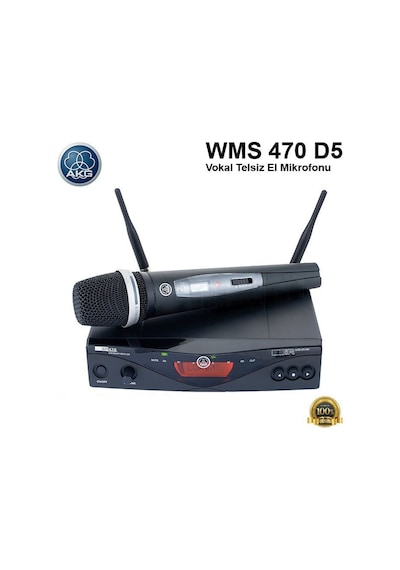 Akg Wms 470 Vocal Set D5 El Tipi Telsiz Mikrofon