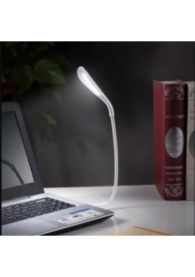 Kompakt Usb Beyaz 14 Ledli 3 Kademeli Dokunmatik Okuma Lambası Çok Renkli